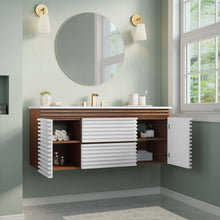 Load image into Gallery viewer, Render 48&quot; Wall-Mount Bathroom Vanity by Modway

