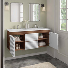 Load image into Gallery viewer, Render 48&quot; Wall-Mount Bathroom Vanity by Modway
