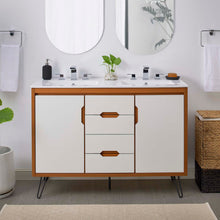 Load image into Gallery viewer, Energize 48&quot; Double Sink Bathroom Vanity by Modway
