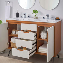Load image into Gallery viewer, Energize 48&quot; Double Sink Bathroom Vanity by Modway
