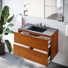Load image into Gallery viewer, Scenic 36&quot; Wall-Mount Bathroom Vanity by Modway
