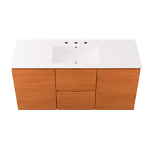 Load image into Gallery viewer, Scenic 48&quot; Wall-Mount Bathroom Vanity by Modway
