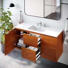 Load image into Gallery viewer, Scenic 48&quot; Wall-Mount Bathroom Vanity by Modway
