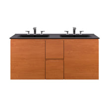 Load image into Gallery viewer, Scenic 48&quot; Double Wall-Mount Bathroom Vanity by Modway
