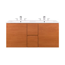 Load image into Gallery viewer, Scenic 48&quot; Double Wall-Mount Bathroom Vanity by Modway
