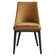 Load image into Gallery viewer, Viscount Accent Performance Velvet Dining Chairs Set of 2 by Modway
