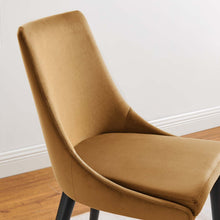 Load image into Gallery viewer, Viscount Accent Performance Velvet Dining Chairs Set of 2 by Modway
