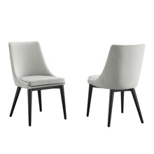 Load image into Gallery viewer, Viscount Accent Performance Velvet Dining Chairs - Set of 2
