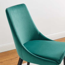 Load image into Gallery viewer, Viscount Accent Performance Velvet Dining Chairs Set of 2 by Modway
