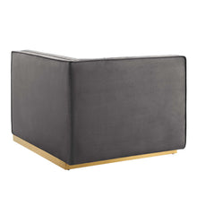Load image into Gallery viewer, Sanguine Channel Tufted Performance Velvet Modular Sectional Sofa Loveseat by Modway
