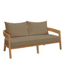 Load image into Gallery viewer, Brisbane 3-Piece Teak Wood Outdoor Patio Set by Modway

