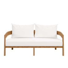 Load image into Gallery viewer, Brisbane 3-Piece Teak Wood Outdoor Patio Set by Modway
