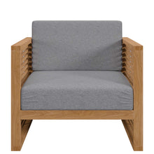 Load image into Gallery viewer, Carlsbad 6-Piece Teak Wood Outdoor Patio Set by Modway
