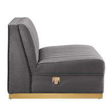 Load image into Gallery viewer, Sanguine Channel Tufted Performance Velvet 7-Piece Left-Facing Modular Sectional Sofa
