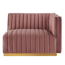 Load image into Gallery viewer, Conjure Channel Tufted Performance Velvet Loveseat by Modway
