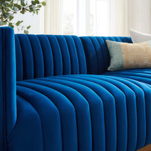 Load image into Gallery viewer, Conjure Channel Tufted Performance Velvet Loveseat by Modway
