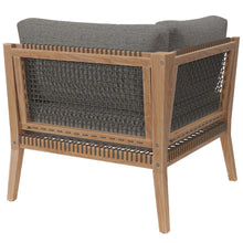 Load image into Gallery viewer, Clearwater Outdoor Patio Teak Wood Corner Chair by Modway
