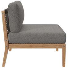 Load image into Gallery viewer, Clearwater Outdoor Patio Teak Wood Armless Chair by Modway

