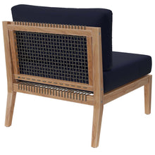 Load image into Gallery viewer, Clearwater Outdoor Patio Teak Wood Armless Chair by Modway
