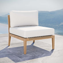 Load image into Gallery viewer, Clearwater Outdoor Patio Teak Wood Armless Chair by Modway
