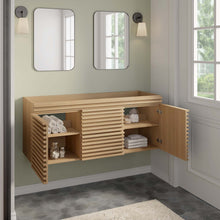 Load image into Gallery viewer, Render 48&quot; Double Sink Compatible (Not Included) Bathroom Vanity Cabinet by Modway
