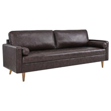 Load image into Gallery viewer, Valour 88&quot; Leather Sofa by Modway
