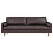Load image into Gallery viewer, Valour 88&quot; Leather Sofa by Modway
