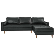 Load image into Gallery viewer, Valour 98&quot; Leather Sectional Sofa by Modway
