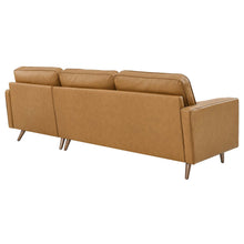 Load image into Gallery viewer, Valour 98&quot; Leather Sectional Sofa by Modway
