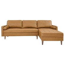 Load image into Gallery viewer, Valour 98&quot; Leather Sectional Sofa by Modway
