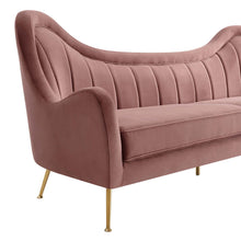 Load image into Gallery viewer, Cheshire Channel Tufted Performance Velvet Sofa by Modway
