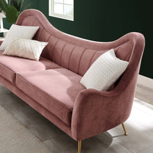 Load image into Gallery viewer, Cheshire Channel Tufted Performance Velvet Sofa by Modway
