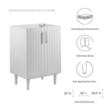 Load image into Gallery viewer, Augusta 24&quot; Bathroom Vanity Cabinet (Sink Basin Not Included) by Modway
