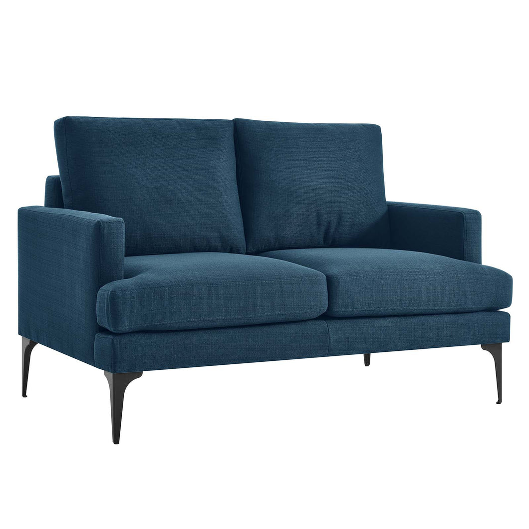 Evermore Upholstered Fabric Loveseat by Modway