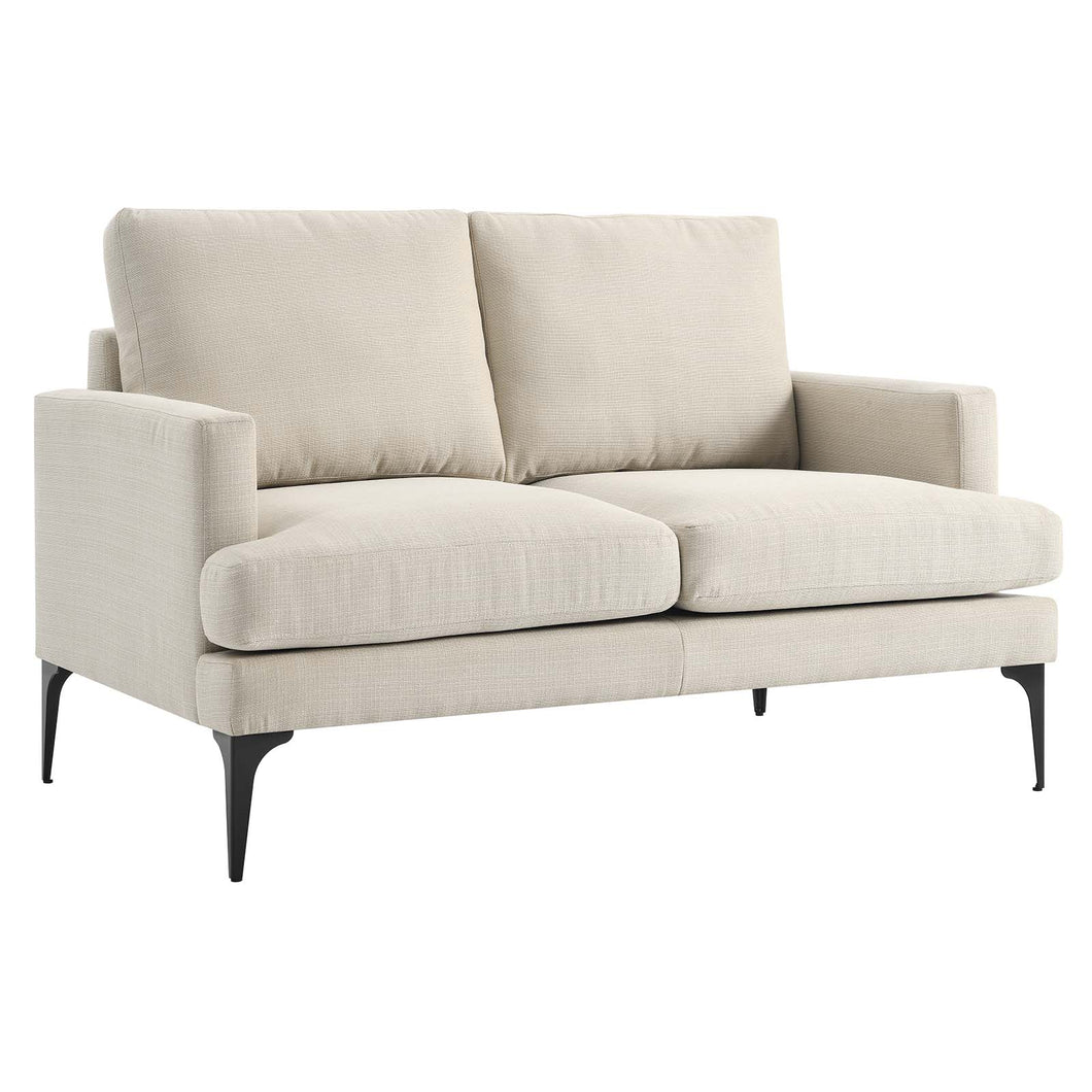 Evermore Upholstered Fabric Loveseat by Modway