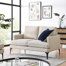 Load image into Gallery viewer, Evermore Upholstered Fabric Loveseat by Modway
