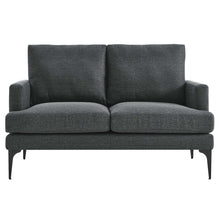 Load image into Gallery viewer, Evermore Upholstered Fabric Loveseat by Modway

