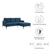 Load image into Gallery viewer, Evermore Right-Facing Upholstered Fabric Sectional Sofa by Modway
