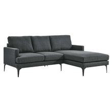 Load image into Gallery viewer, Evermore Right-Facing Upholstered Fabric Sectional Sofa by Modway
