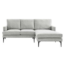 Load image into Gallery viewer, Evermore Right-Facing Upholstered Fabric Sectional Sofa by Modway
