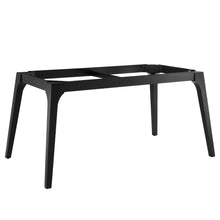 Load image into Gallery viewer, Juxtapose 63Ó Rectangle Dining Table in Black Black
