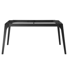 Load image into Gallery viewer, Juxtapose 63Ó Rectangle Dining Table in Black Black
