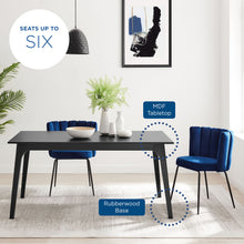Load image into Gallery viewer, Juxtapose 63Ó Rectangle Dining Table by Modway
