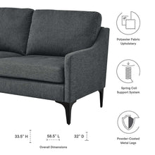 Load image into Gallery viewer, Corland Upholstered Fabric Loveseat by Modway
