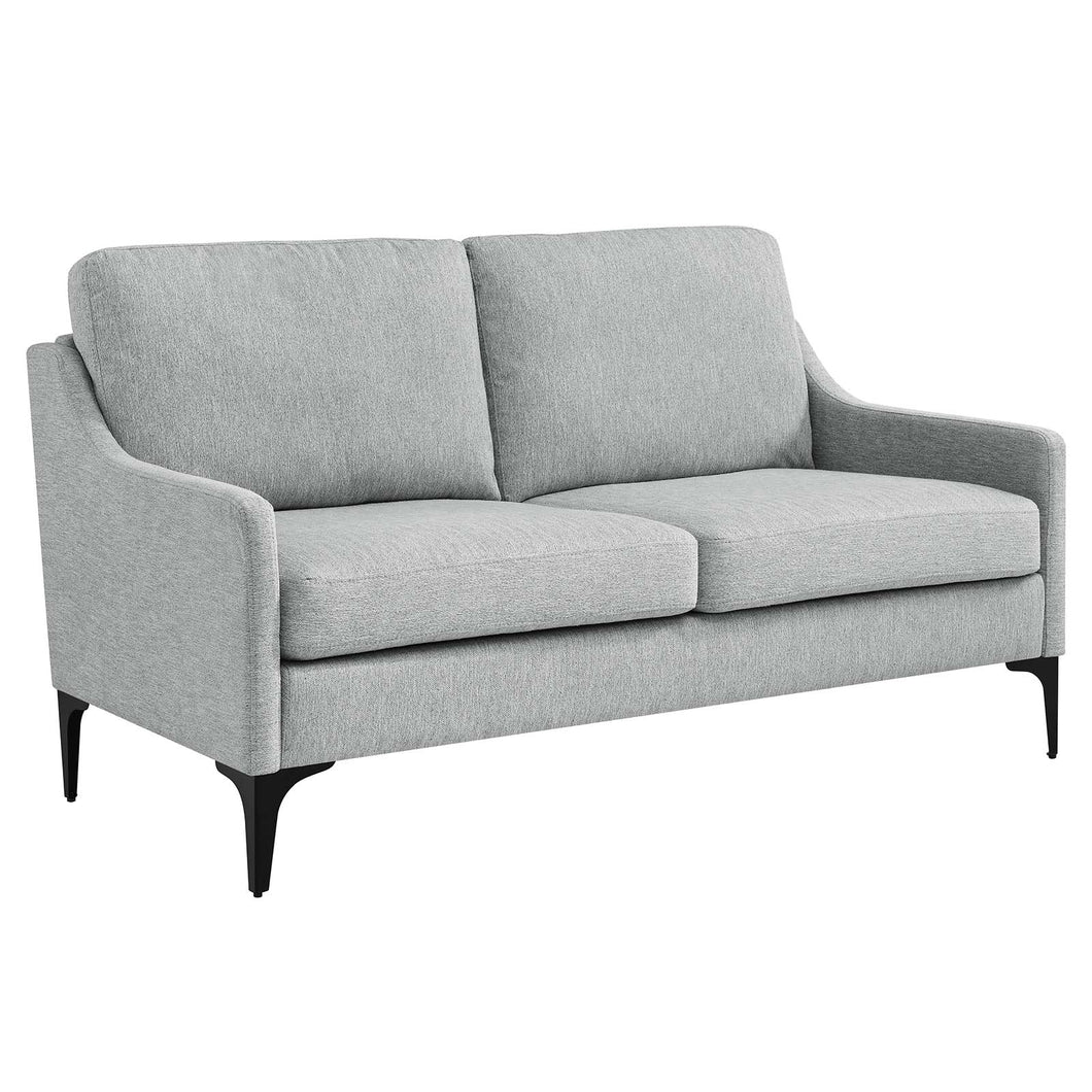 Corland Upholstered Fabric Loveseat by Modway