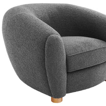 Load image into Gallery viewer, Abundant Boucle Upholstered Fabric Armchair by Modway
