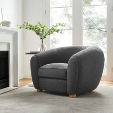 Load image into Gallery viewer, Abundant Boucle Upholstered Fabric Armchair by Modway
