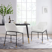 Load image into Gallery viewer, Jovi Performance Velvet Dining Armchair Set of 2 by Modway
