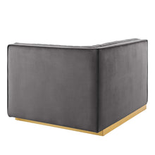 Load image into Gallery viewer, Sanguine Channel Tufted Performance Velvet Modular Sectional Sofa Right-Arm Chair by Modway
