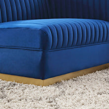 Load image into Gallery viewer, Sanguine Channel Tufted Performance Velvet Modular Sectional Sofa Right-Arm Chair by Modway

